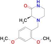 (S)-4-(2,4-DIMETHOXYBENZYL)-3-METHYLPIPERAZIN-2-ONE