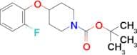 1-PIPERIDINECARBOXYLIC ACID, 4-(2-FLUOROPHENOXY)-, 1,1-DIMETHYLETHYL ESTER