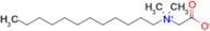 2-(DODECYLDIMETHYLAMMONIO)ACETATE