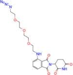 Pomalidomide 4'-PEG3-azide