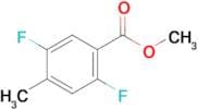 METHYL 2,5-DIFLUORO-4-METHYLBENZOATE