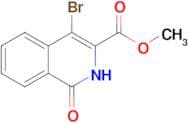 METHYL 4-BROMO-1-OXO-1,2-DIHYDROISOQUINOLINE-3-CARBOXYLATE