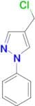 4-(CHLOROMETHYL)-1-PHENYL-1H-PYRAZOLE