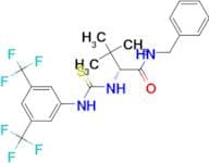 (2R)-2-[[[[3,5-BIS(TRIFLUOROMETHYL)PHENYL]AMINO]THIOXOMETHYL]AMINO]-3,3-DIMETHYL-N-(PHENYLMETHYL)B…