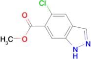 1H-Indazole-6-carboxylic acid, 5-chloro-, methyl ester