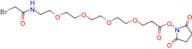 4,7,10,13-Tetraoxa-16-azaoctadecanoic acid, 18-bromo-17-oxo-, 2,5-dioxo-1-pyrrolidinyl ester