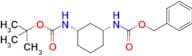 Carbamic acid, N-[(1R,3S)-3-[[(1,1-dimethylethoxy)carbonyl]amino]cyclohexyl]-, phenylmethyl ester
