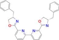 6,6'-bis((S)-4-benzyl-4,5-dihydrooxazol-2-yl)-2,2'-bipyridine