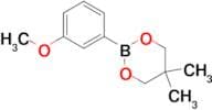 2-(3-Methoxyphenyl)-5,5-dimethyl-1,3,2-dioxaborinane