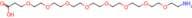 1-Amino-3,6,9,12,15,18,21,24-octaoxaheptacosan-27-oic acid