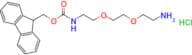 (9H-Fluoren-9-yl)methyl (2-(2-(2-aminoethoxy)ethoxy)ethyl)carbamate hydrochloride