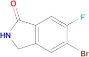5-Bromo-6-fluoroisoindolin-1-one