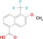 6-Methoxy-5-(trifluoromethyl)-1-naphthoic acid