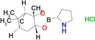 Pyrrolidine, 2-[(3aS,4S,6S,7aR)-hexahydro-3a,5,5-trimethyl-4,6-methano-1,3,2-benzodioxaborol-2-yl]…