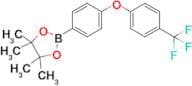 4,4,5,5-Tetramethyl-2-(4-(4-(trifluoromethyl)phenoxy)phenyl)-1,3,2-dioxaborolane