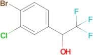 1-(4-Bromo-3-chlorophenyl)-2,2,2-trifluoroethan-1-ol