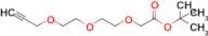 Tert-Butyl 2-(2-(2-(prop-2-yn-1-yloxy)ethoxy)ethoxy)acetate