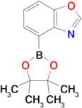4-(4,4,5,5-Tetramethyl-1,3,2-dioxaborolan-2-yl)benzo[d]oxazole
