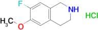 7-Fluoro-6-methoxy-1,2,3,4-tetrahydroisoquinoline hydrochloride