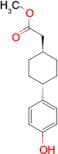 Trans-Methyl 2-[4-(4-hydroxyphenyl)cyclohexyl]acetate