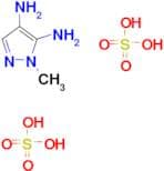 1-Methyl-1H-pyrazole-4,5-diamine bis(sulfate)