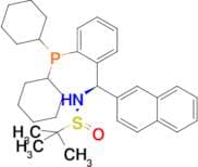 [S(R)]-N-[(R)-[2-(Dicyclohexylphosphino)phenyl]-2-naphthalenylmethyl]-2-dimethyl-2-propanesulfinam…