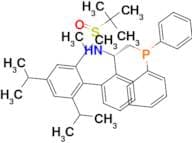 [S(R)]-N-[(1S)-1-(2',4',6'-Triisopropyl)-(1,1'-biphenyl)-2-yl-2-(diphenylphosphino)ethyl]-2-methyl…