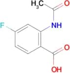 2-Acetamido-4-fluorobenzoic acid