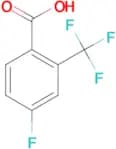 4-Fluoro-2-(trifluoromethyl)benzoic acid