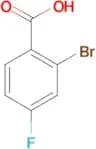 2-Bromo-4-fluorobenzoic acid