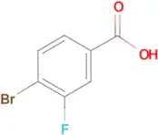 4-Bromo-3-fluorobenzoic acid