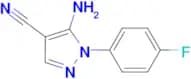 5-Amino-4-cyano-1-(4-fluorophenyl)pyrazole