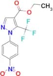 Ethyl 2-(4-nitrophenyl)-3-(trifluoromethyl)-pyrazole-4-carboxylate