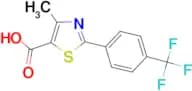 4-Methyl-2-[4-(trifluoromethyl)phenyl]thiazole-5-carboxylic acid