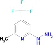 6-Methyl-4-(trifluoromethyl)pyrid-2-yl hydrazine