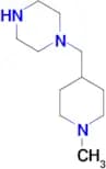 1-(N-Methylpiperidin-4-yl-methyl)piperazine