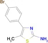4-(4-Bromophenyl)-5-methyl-1,3-thiazol-2-ylamine