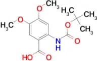 2-tert-Butoxycarbonylamino-4,5-dimethyoxy-benzoic acid