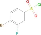 4-Bromo-3-fluorobenzenesulfonyl chloride