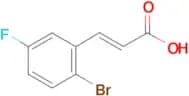 2-Bromo-5-fluorocinnamic acid