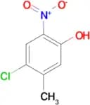 4-Chloro-3-methyl-6-nitrophenol