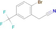 2-Bromo-5-(trifluoromethyl)phenylacetonitrile
