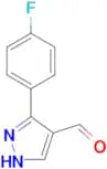 3-(4-Fluoro-phenyl)-1H-pyrazole-4-carbaldehyde
