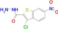 3-Chloro-6-nitro-benzo[b]thiophene-2-carboxylic acid hydrazide
