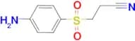 3-(4-Amino-benzenesulfonyl)-propionitrile