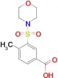 4-Methyl-3-(morpholine-4-sulfonyl)benzoic acid