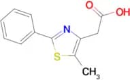 (5-Methyl-2-phenylthiazole-4-yl)acetic acid