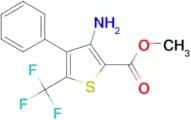 Methyl 3-amino-4-phenyl-5-(trifluoromethyl)thiophene-2-carboxylate