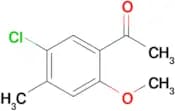5-Chloro-2-methoxy-4-methylacetophenone