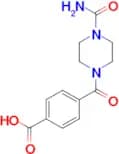 4-(4-Carbamoyl-piperazine-1-carbonyl)-benzoic acid